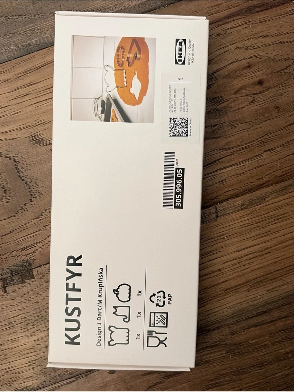 Ikea Cookie Cutter set of 3 Ghost Cat Pumpkin Stainless Steel New in Box